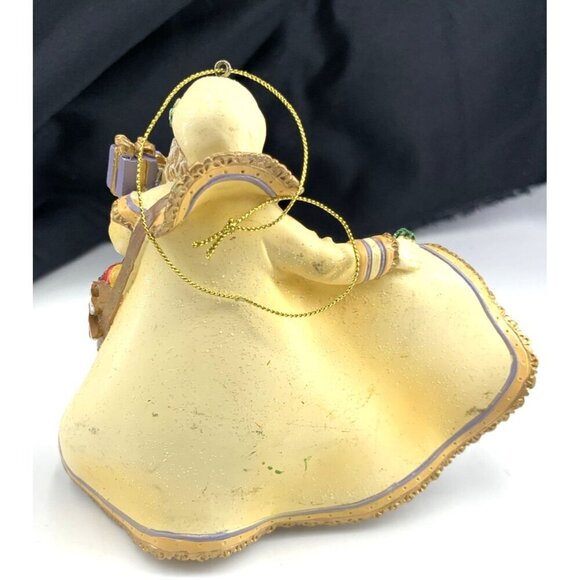 Thomas Kinkade Old World Santa Christmas Snowfall Santa Ornament 4" Vintage - Picture 2 of 6